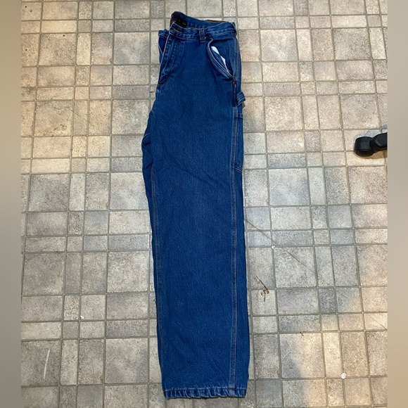 vintage Roughshop lined jeans 34/32 - Picture 10 of 12